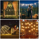 Cortina de Led com 300 Luzes Para o Natal  - PROMOÇÃO DE LANÇAMENTO