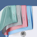 Cueca Boxer de Seda Gelada Respirável  - Kit com 4 Peças